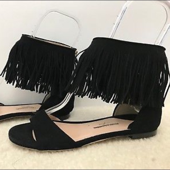 Paul Andrew™ X J.Crew fringe flats - Picture 3 of 3